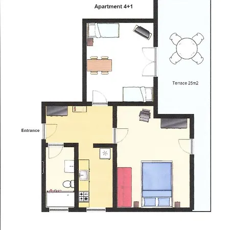 Apartments Toni, Borik Zadar Room photo