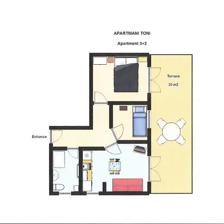 Apartments Toni, Borik Zadar Room photo